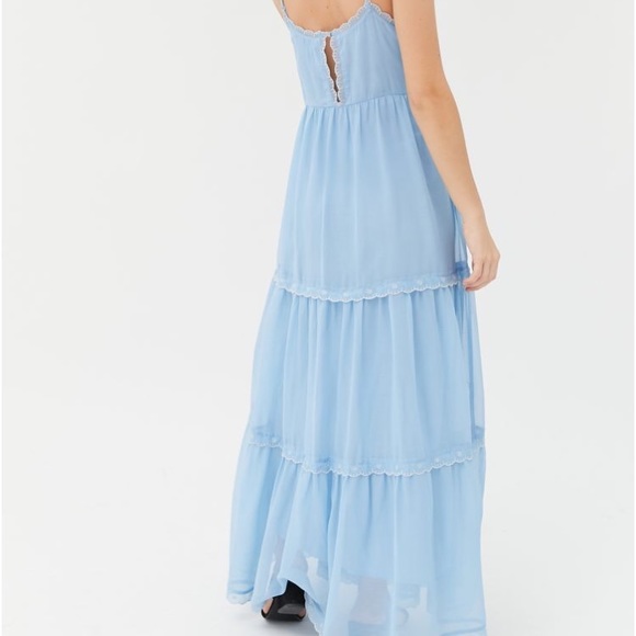Urban Outfitters Hannah Embroidered Maxi Dress - Picture 2 of 7